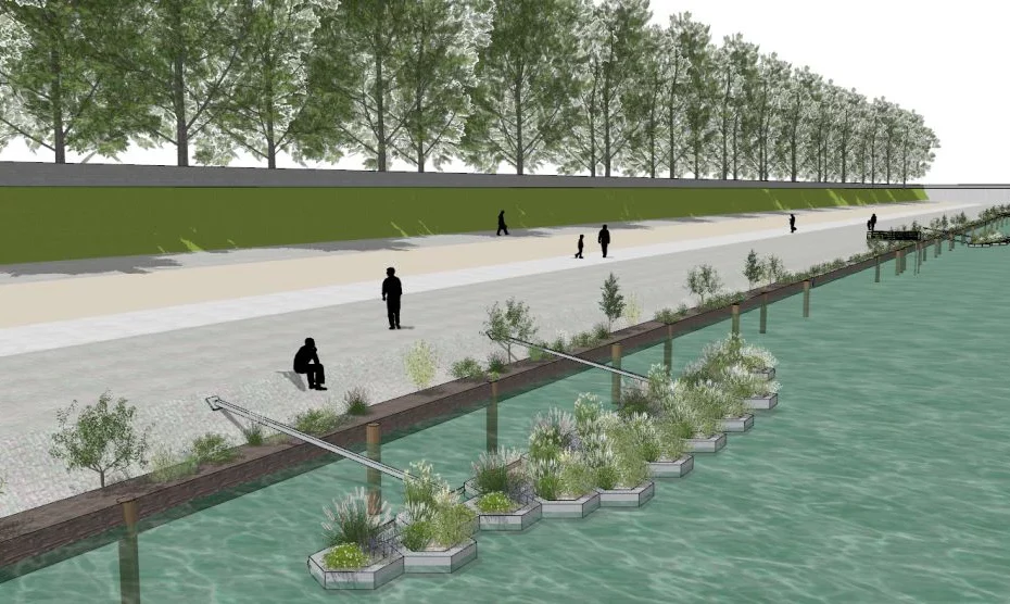 À quelles procédures réglementaires sont soumis les projets de jardins flottants ?