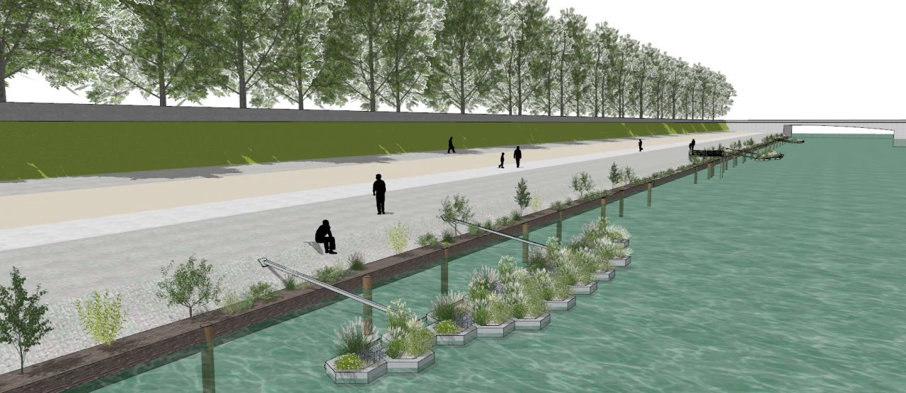 À quelles procédures réglementaires sont soumis les projets de jardins flottants ?